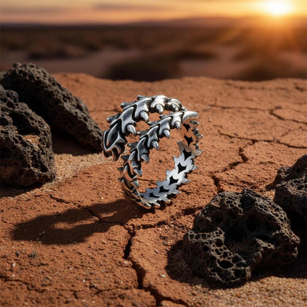 The "Dragon Spine" Ring