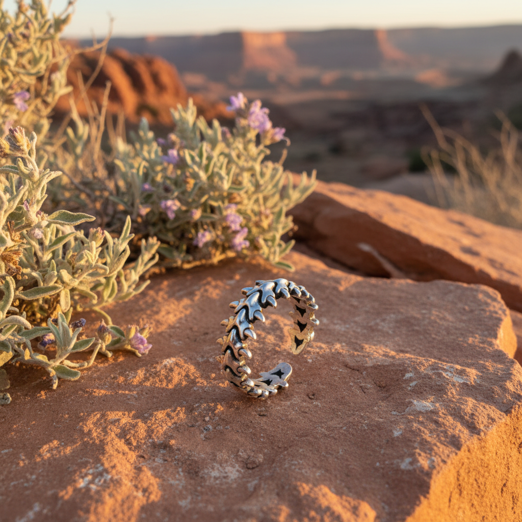 The "Dragon Spine" Ring