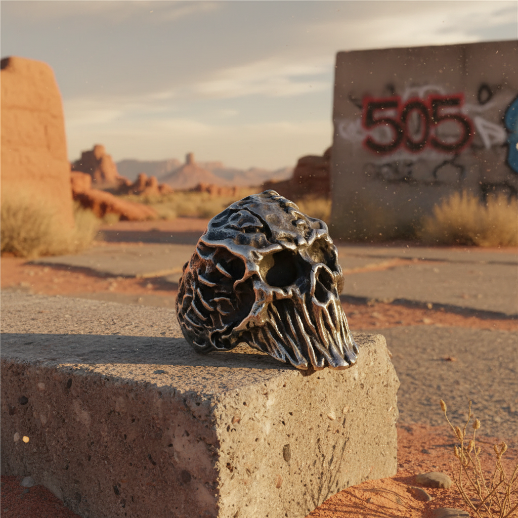 The "Inner Circle" Silenced Skull Ring