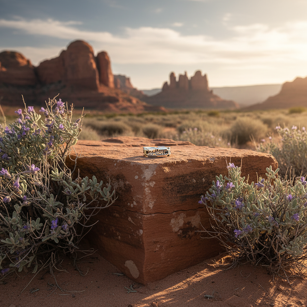 The "Razors Edge" Stainless Ring